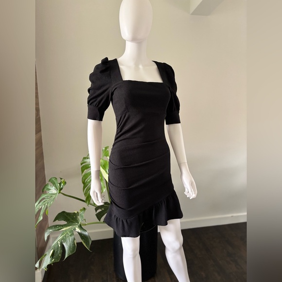 Pre-Loved ba&sh Women's Black "Lady Dress" Sz Small - Picture 6 of 13